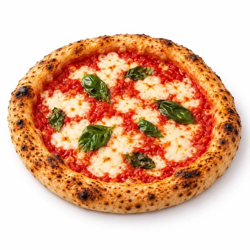 Freshly baked Olive Oven Neapolitan pizza